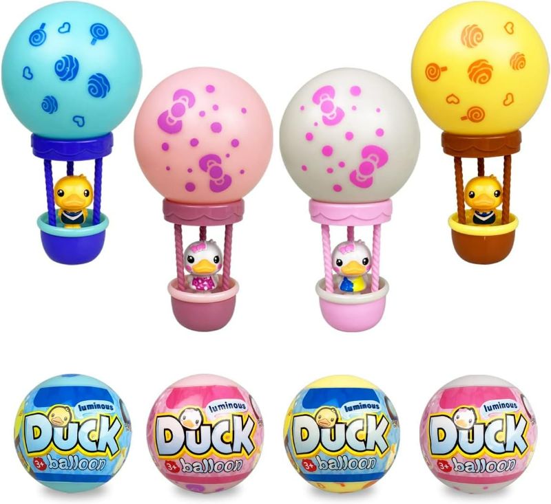 Photo 1 of Jofan 4 Pack DIY Your Own Hot Air Balloon Duck Toys for Kids Boys Girls Christmas Stocking Stuffers Gifts

