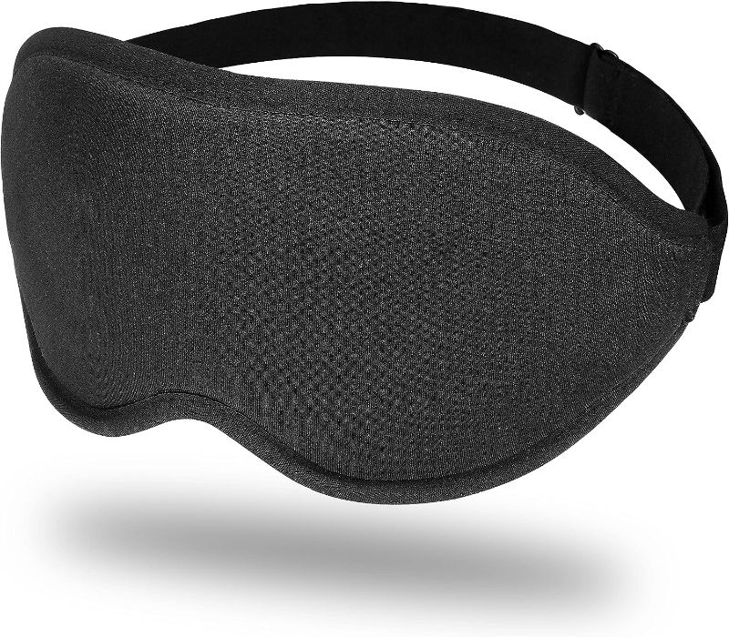 Photo 1 of Aimasbest Sleep Mask, 0 Pressure 3D Contoured Eye Mask for Sleeping Travel Nap Yoga
