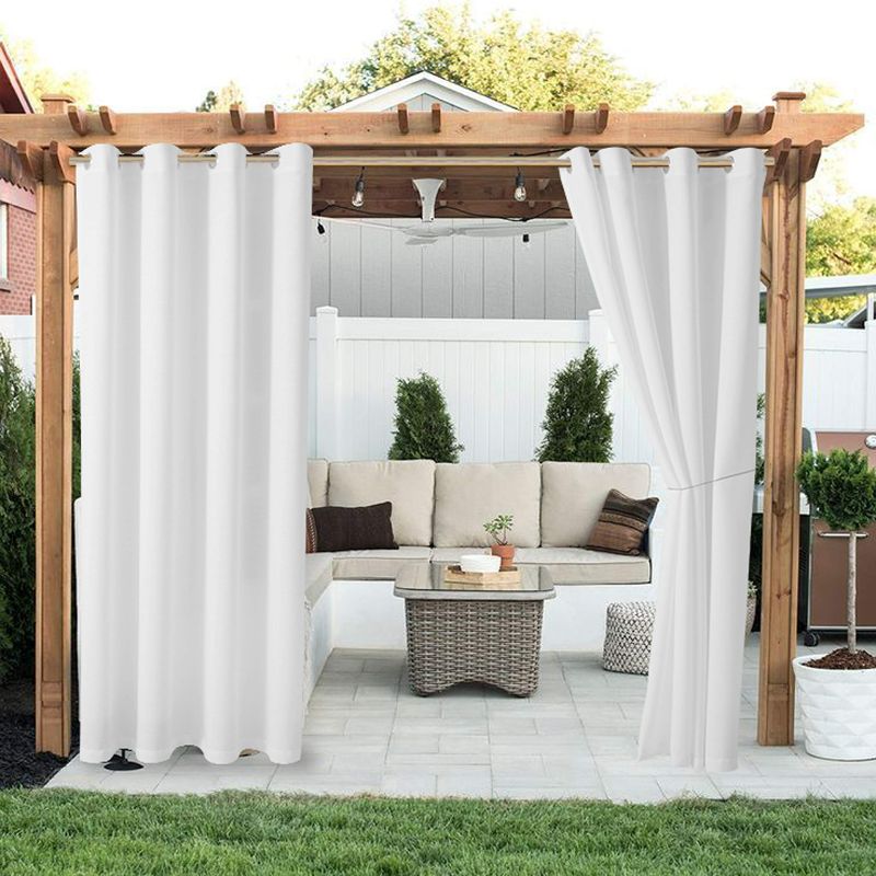 Photo 1 of tormeys outdoor curtain white 52x108