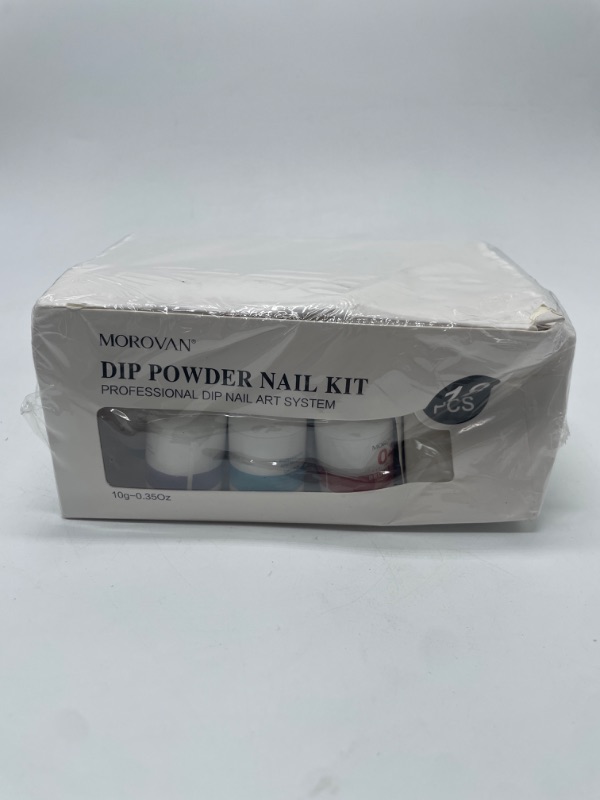 Photo 2 of Morovan Dip Powder Nail Kit 18 piece