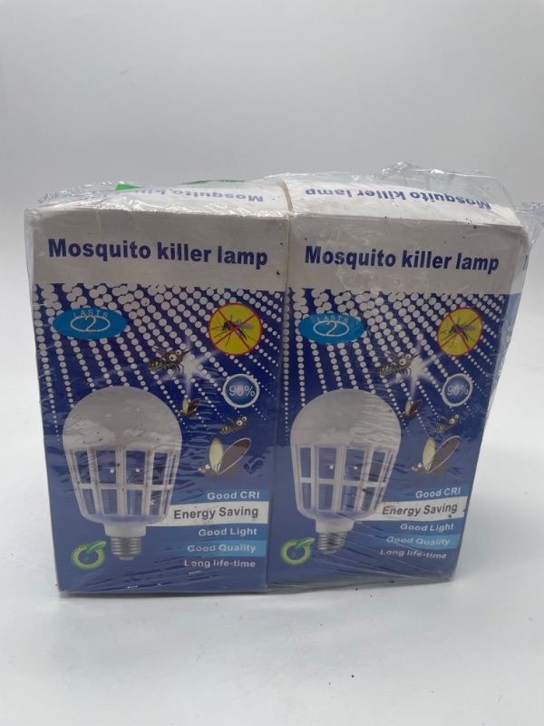 Photo 2 of Bug Zapper Light Bulb 2 in 1 Mosquito Killer Lamp LED Electronic Insect & Fly Killer Indoor & Outdoor Insect Zapper insect traps, Fly Zapper Safe & Non-Toxic Silent & Effortless Operation pest control
