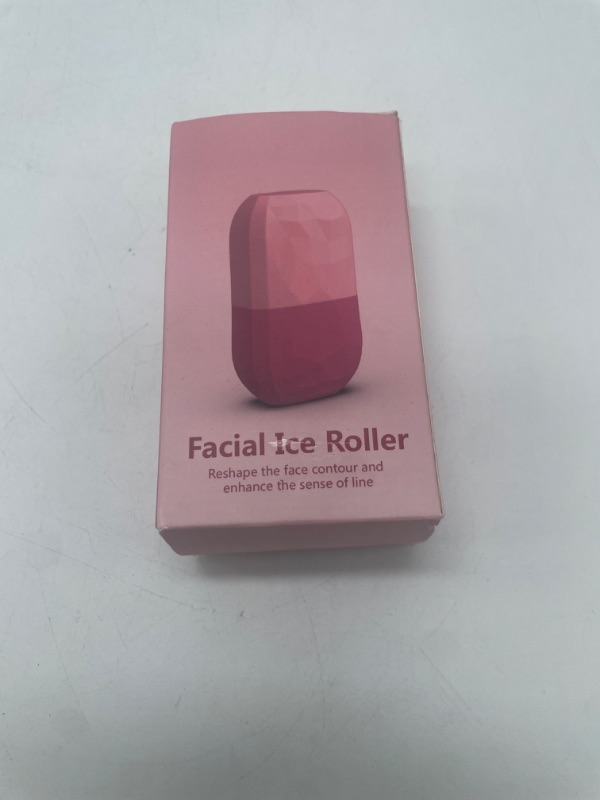 Photo 2 of Ice Roller for Face and Eye ,Upgrated Diamond Ice Face Roller,Facial Beauty Ice Roller Skin Care Tools, Ice Facial Cube, Gua Sha Face Massage, Silicone Ice Mold for Face Beauty (Red)
