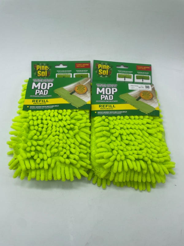 Photo 2 of 2 pack pine sol Wet/Dry Microfiber Heavy-Duty Pad refil