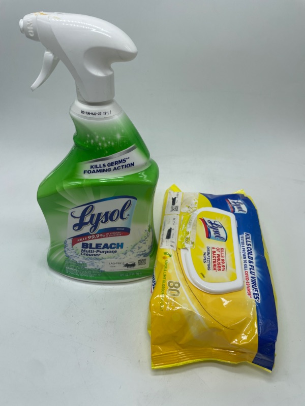 Photo 1 of Reckitt Benckiser LYSOL Brand All-Purpose Cleaner with Bleach, 32 oz. Trigger Bottle