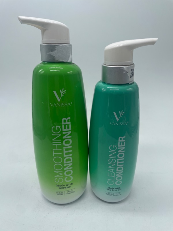 Photo 1 of Vanissa Smoothing Conditioner 23 fl oz & Vanissa Cleansing Conditioner 16.9 FL OZ 