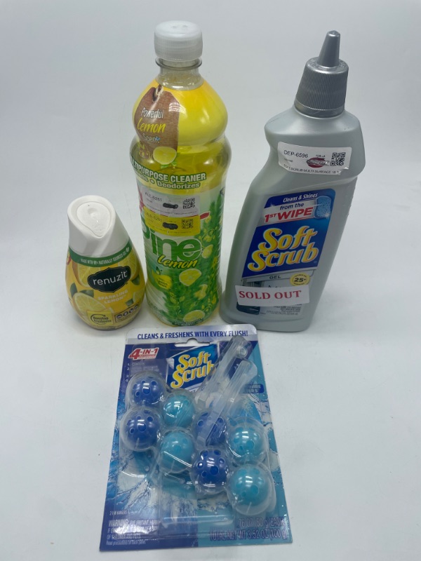 Photo 1 of MISC Cleaning Products And Air Freshener Bundle 