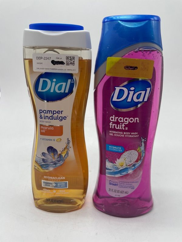Photo 1 of Dial Moisture Rich Body Wash, 21 Ounce& 16oz (Pack of 2)