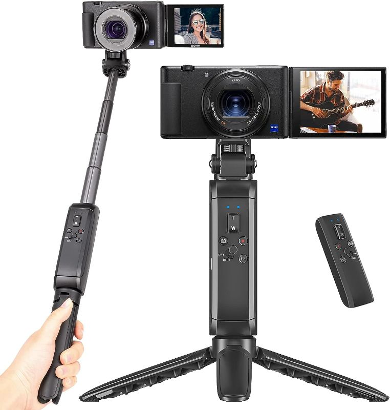 Photo 1 of MT-40 Remote Shooting Grip Extendable Vlogging Grip (MT-40)
