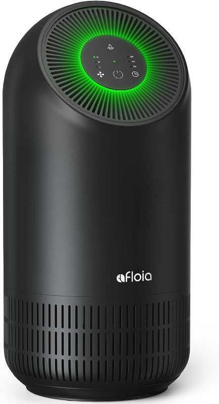 Photo 1 of Afloia HEPA Air Purifier for Pets, Air Purifiers for Home Large Room Up to 880 Ft², H13 True HEPA Filter Air Cleaner for Home Remove 99.99% Pets Hair Odor Dust Smoke Mold Pollen, Fillo Black
