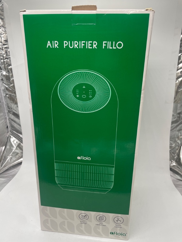 Photo 3 of Afloia HEPA Air Purifier for Pets, Air Purifiers for Home Large Room Up to 880 Ft², H13 True HEPA Filter Air Cleaner for Home Remove 99.99% Pets Hair Odor Dust Smoke Mold Pollen, Fillo Black
