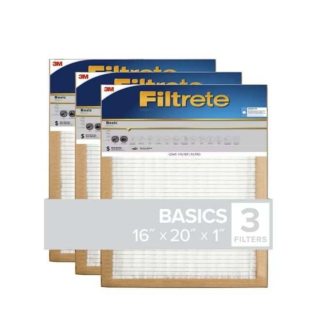 Photo 1 of 3 Pack Filtrete 16x20x1 Air Filter NEW 