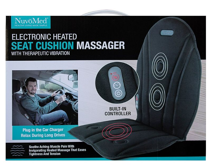 Photo 2 of Nuvo Med Heating and Vibration Seat Cushion Massager

