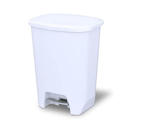 Photo 1 of Glad Kitchen Trash Can 20 Gallon | Large Plastic Waste Bin With Odor Protection Of Lid | Hands Free With Step On Foot Pedal And Garbage Bag Rings
