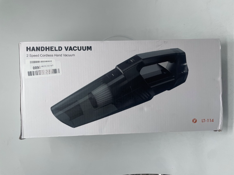 Photo 2 of 2 Speed Handheld Vacuum Cordless, Powerful Suction - NEW