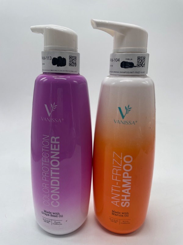 Photo 1 of vanissa 16.9 2 pack shampoo and conditioner