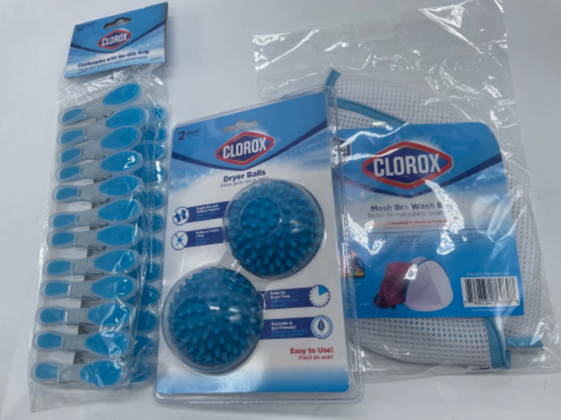 Photo 1 of Miscellaneous Clorox Laundry Bundle 3 Pack