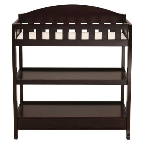 Photo 1 of Delta Children Infant Changing Table with Pad - Dark Chocolate  NEW 