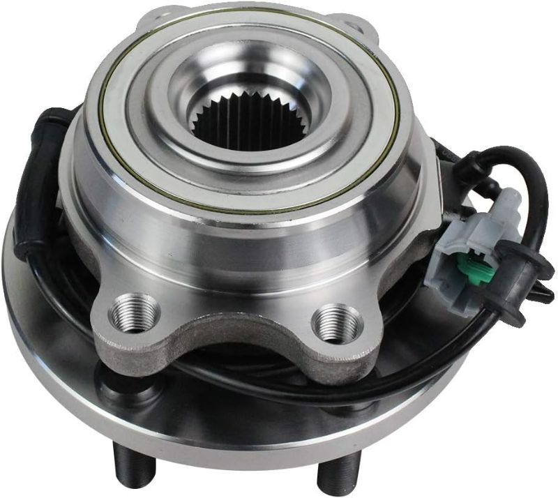 Photo 1 of 2 Pack Autoround 515065 Front 4WD Wheel Hub and Bearing Assembly Compatible with Nissan Frontier 05-20/Pathfinder 05-12/Xterra 05-15, Suzuki Equator 2009 6 Lugs w/ABS
