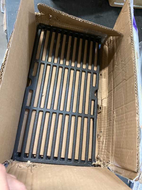Photo 3 of Cast Iron Grill Grates and Stainless Steel Grill Part Kit for Charbroil Performance 6 Burner Grills 463276517 463238218 463276617 463238218, Heat Plates, Burners, Adjustable Crossover Tube, Ignition
