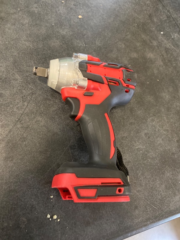 Photo 2 of Domqga Impact Wrench Electric Brushless Cordless Driver 1/2in Chuck 18V Tool For Maintenance,Impact Wrench Tool,Impact Driver Wrench
