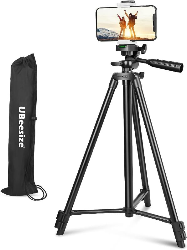 Photo 1 of UBeesize Phone Tripod, 51" Adjustable Travel Video Tripod Stand 
