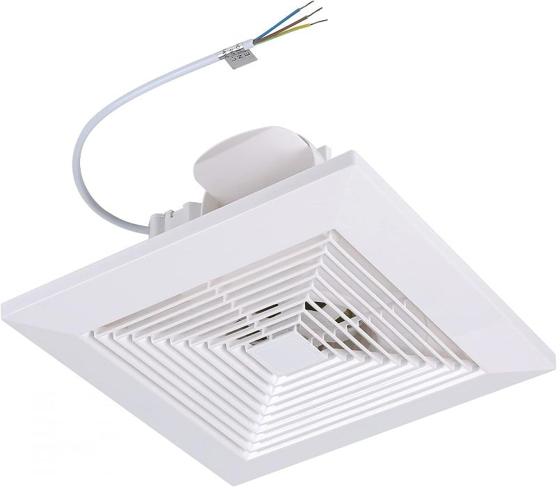 Photo 1 of Ventilation Fan Ceiling Bathroom Exhaust Fan Extractor Fan Wall Mount Fan  White
