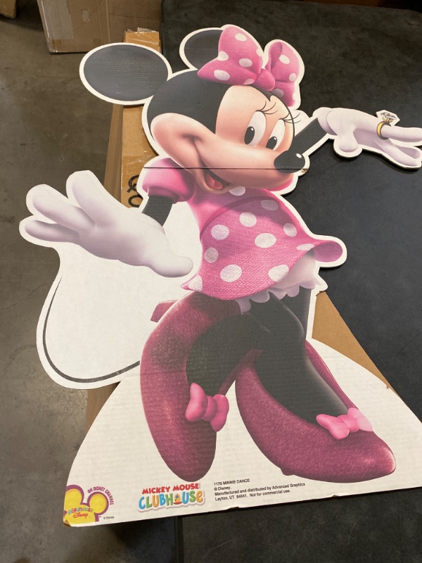 Photo 4 of Cardboard People Minnie Dance Life Size Cardboard Cutout Standup - Disney's Mickey Mouse Clubhouse
