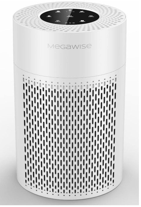 Photo 1 of MEGAWISE 2022 Updated Version Smart Air Purifier for Home Large Room up to 936ft², H13 True HEPA Filter with Smart Air Quality Sensor, Sleep Mode, Quiet for Pollen, Pets Hair, Odors, Smoke, Dust
