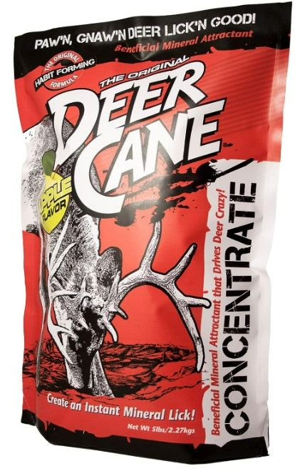 Photo 1 of EVOLVED HABITATS Deer Cane Apple Powder Mix 5 lb Deer Mineral Attractant - Fast & Easy to Use All Year-Round Concentrated Mineral Food Supplement for Deer 3 Pack