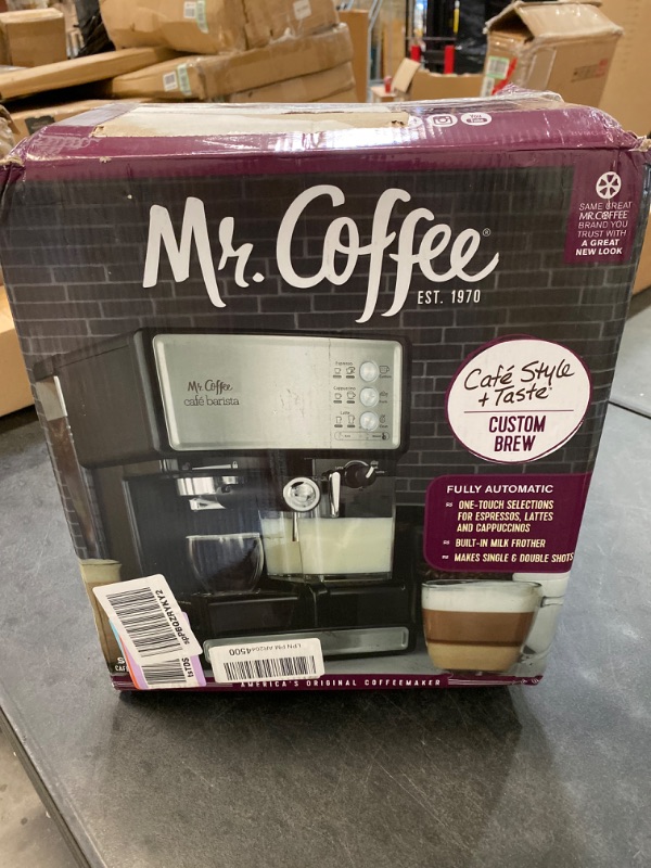 Photo 4 of Mr. Coffee Cafe Barista Espresso Maker 