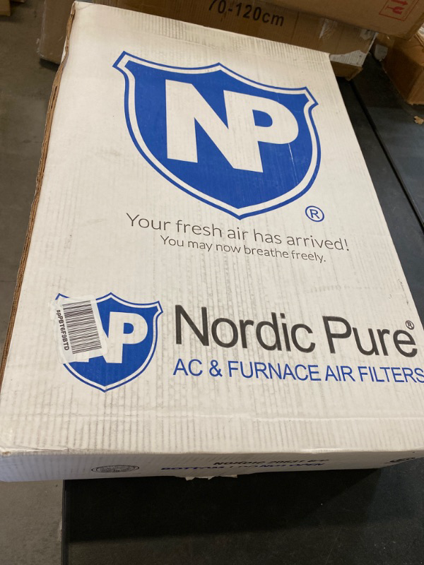 Photo 4 of Nordic Pure 20x30x1 MERV 10 Pleated AC Furnace Air Filters 6 Pack NEW 
