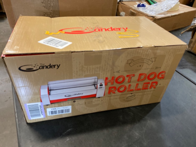 Photo 3 of The Candery Electric Hot Dog Roller - Sausage Grill Cooker Machine - 6 Hot Dog Capacity - Household Hot Dog Machine for Children and Adults
