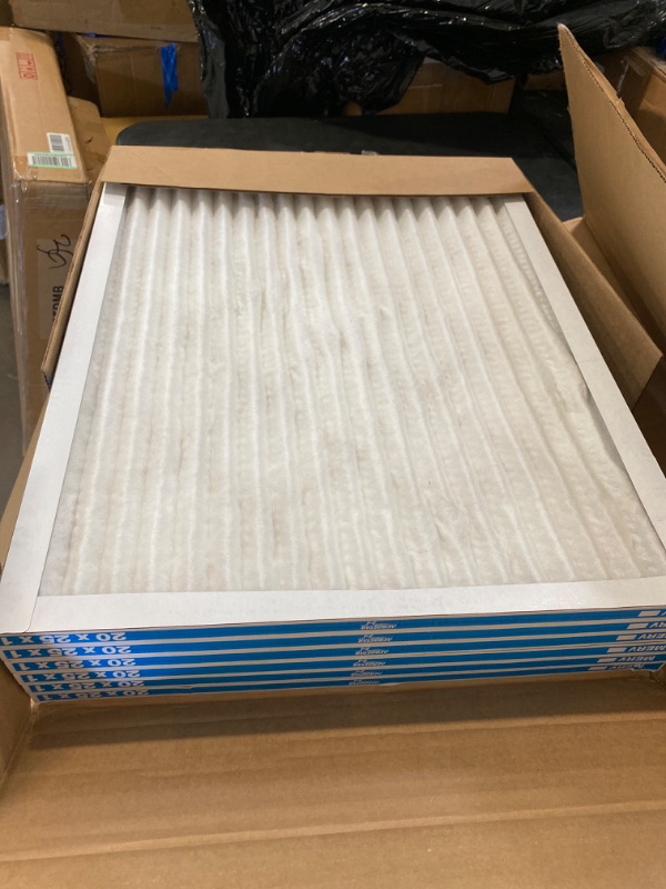 Photo 2 of 20x25x1 AC and Furnace Air Filter by Aerostar -  6 PACK 
