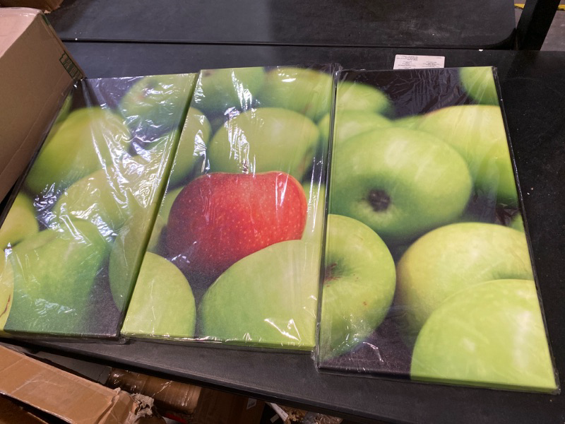 Photo 1 of MLOML 3 Pieces 16x32inch Apple Wall Art 