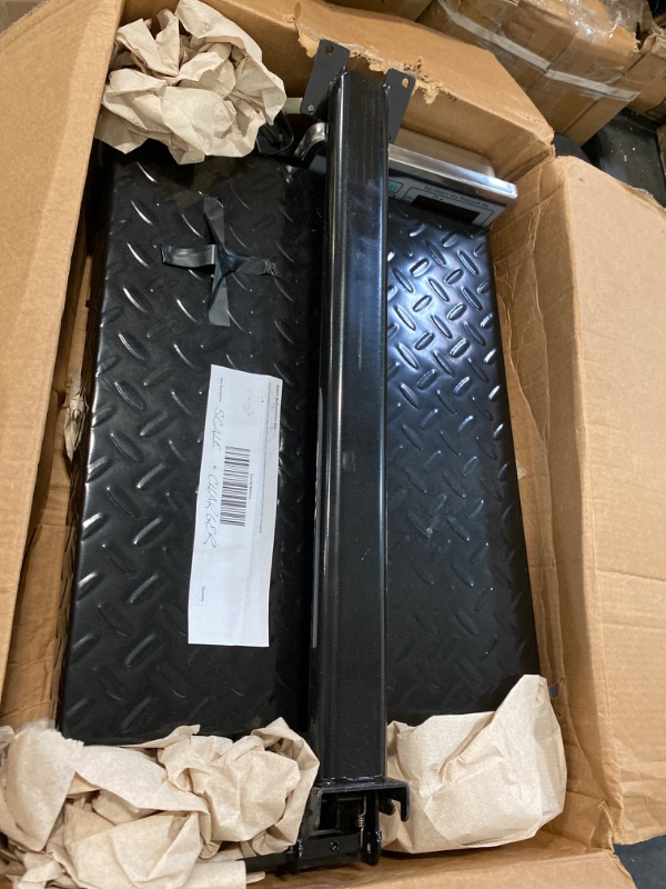 Photo 2 of Houseables Industrial Platform Scale 600 LB x .05, 19.5" x 15.75", Digital, Bench, Large for Luggage, Shipping, Package Computing, Postal
