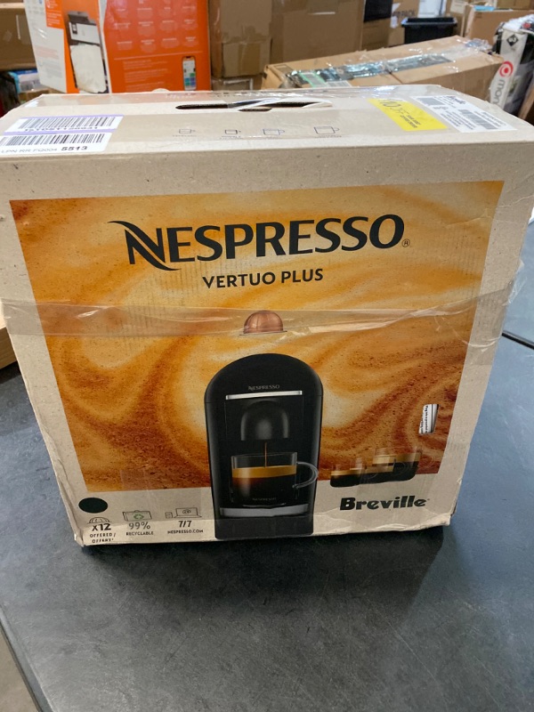 Photo 4 of Nespresso VertuoPlus Deluxe Coffee and Espresso Machine by Breville Black