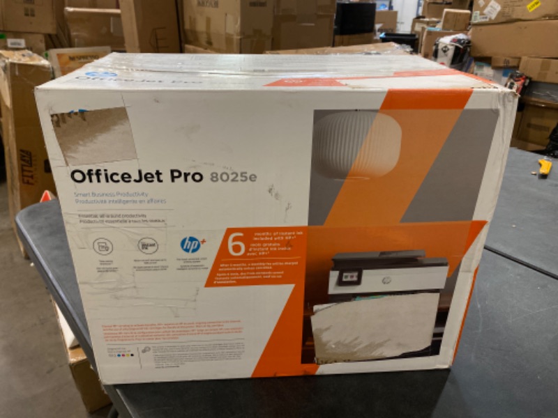 Photo 3 of HP OfficeJet Pro 8025e Wireless Color All-in-One Printer with bonus 6 free months Instant Ink with HP+ (1K7K3A) New version