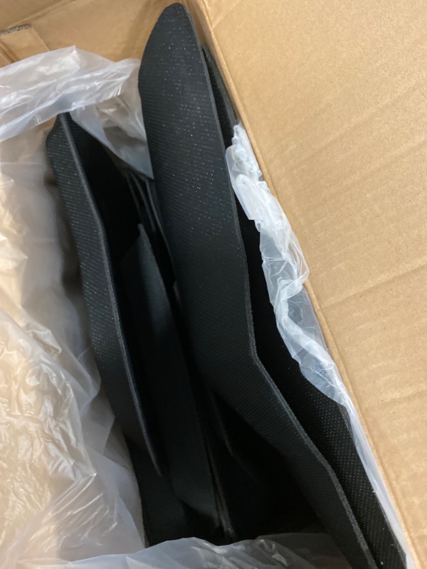 Photo 2 of Tesla Model 3 Floor Mats Tesla Model 3 All Weather Floor mats 2023 2022 2021 Tesla Model 3 Accessories Anti-Slip Waterproof Floor Liners Cargo Rear Trunk Mat Interior Accessories