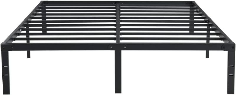 Photo 1 of AGXI 14 Inch Metal Platform Bed Frame No Box Spring Required,Full Size Bed FramesSteel Slat Support, 3,500 lbs Heavy Duty Non-Slip Steel Slats Support, Easy Assembly Mattress Foundation

