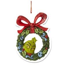 Photo 1 of 3 Pack Christmas Thief Ornaments Green Double Printed Hanging Decorations For Home Holiday Xmas Party Door Wall Car Decor NEW 
