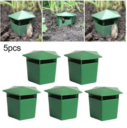 Photo 1 of 5pcs Reusable Bait Station Garden Pest Catch Trap Safe Gardening Simple To Use

