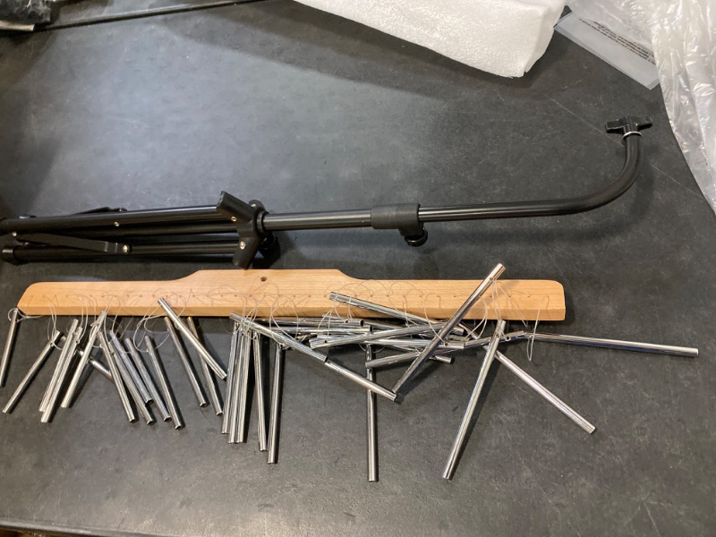 Photo 1 of MUSCELL 36-Bar Chimes Percussion Music Instruments with Mounting Stand