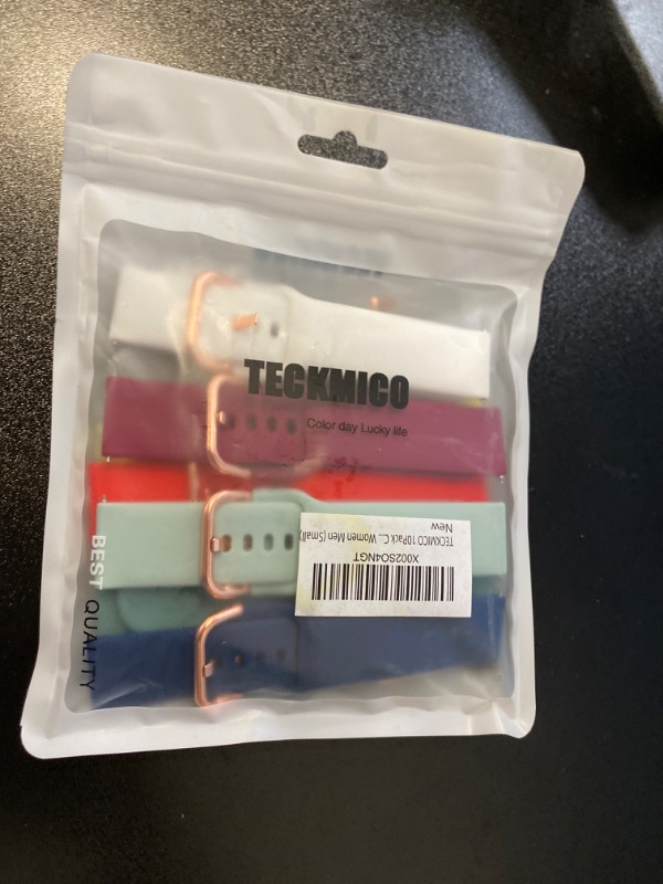 Photo 2 of TECKMICO 10PCS bands Compatible with Galaxy Watch 