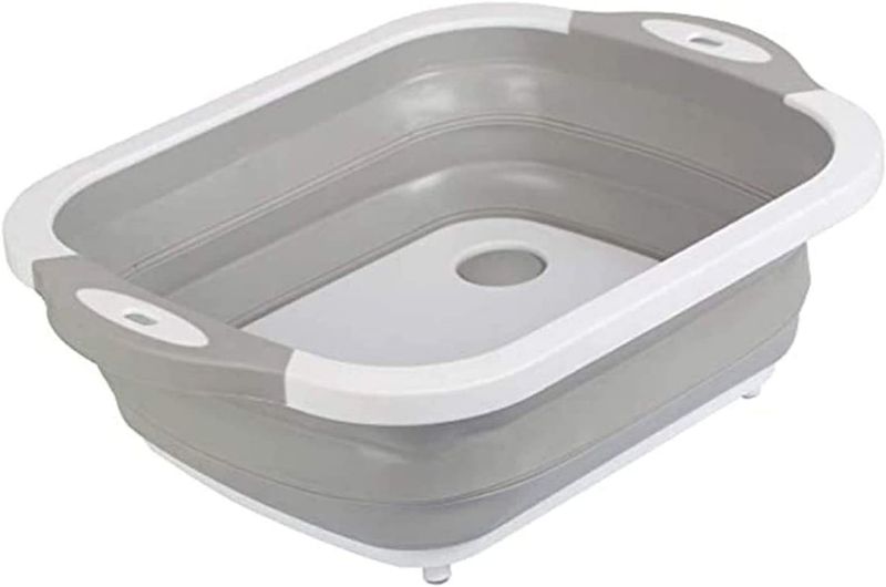 Photo 1 of Alexsix Multi-function Folding Cutting Board Travel Portable Basin Sink Folding Sink Kitchen Accessories
