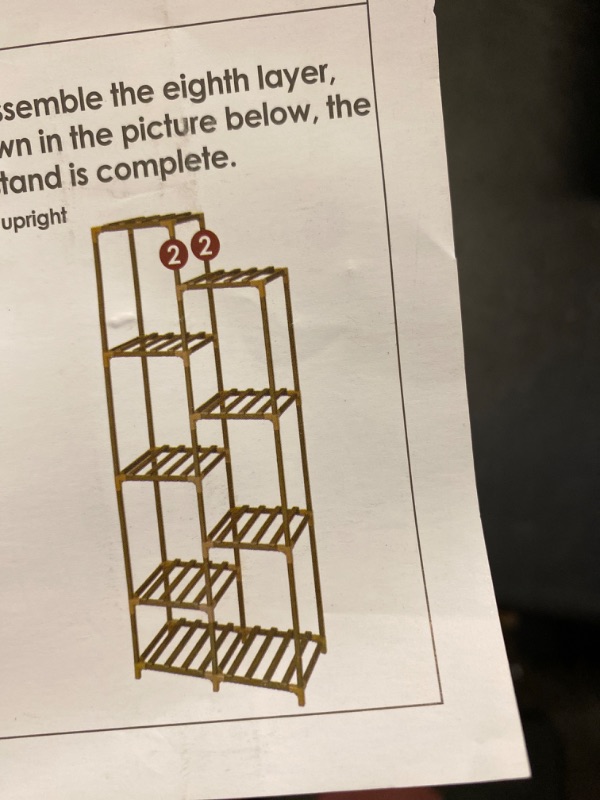 Photo 2 of Plant Stand for Indoor Plants 6 Tier 7 Potted Outdoor Tall Plant Stand Multiple Flower Pots Holder Shelf Plant Rack Display for Patio Garden, Living Room 