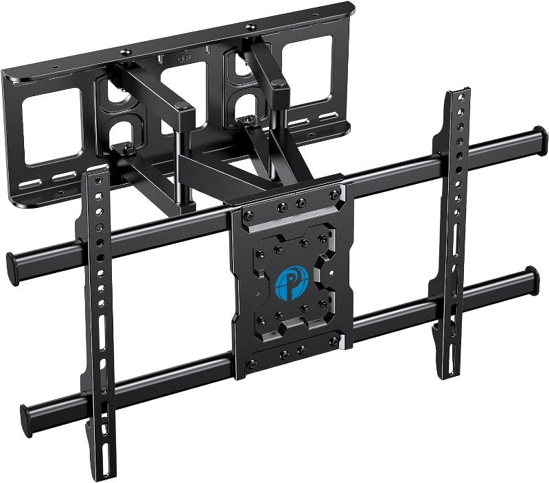 Photo 1 of Pipishell TV Wall Mount Full Motion for Most 37-75 Inch TVs up to 132lbs, Wall Mount TV Bracket Articulating Swivel Tilt Extension Leveling Max VESA 600x400mm Fits 12/16" Wood Stud, PILFK1
