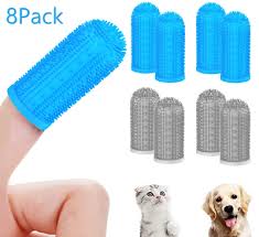 Photo 1 of Petiepaw Dog Toothbrush for Dog Teeth Cleaning,8 Pack Dog Tooth Brushing Kit Cat