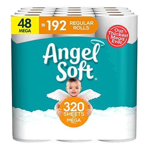 Photo 1 of Angel Soft Toilet Paper 12 Mega Rolls
