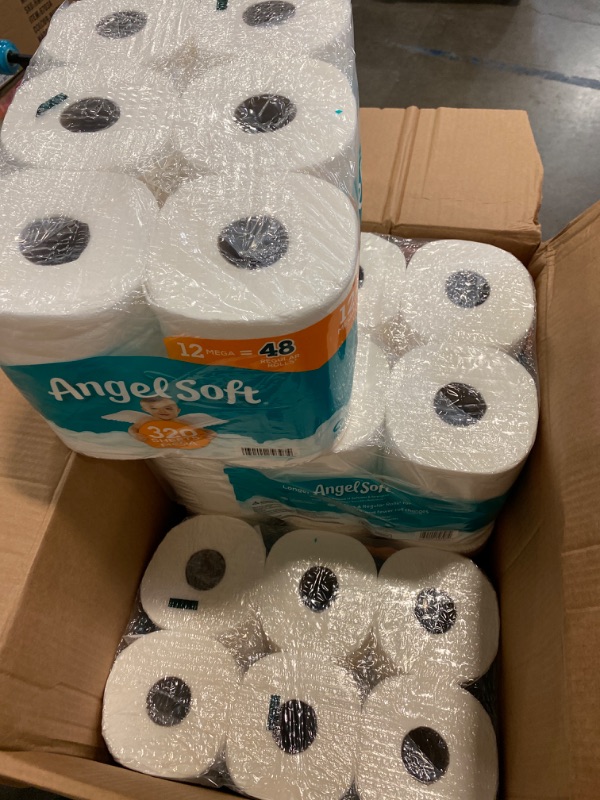 Photo 2 of Angel Soft Toilet Paper 12 Mega Rolls
