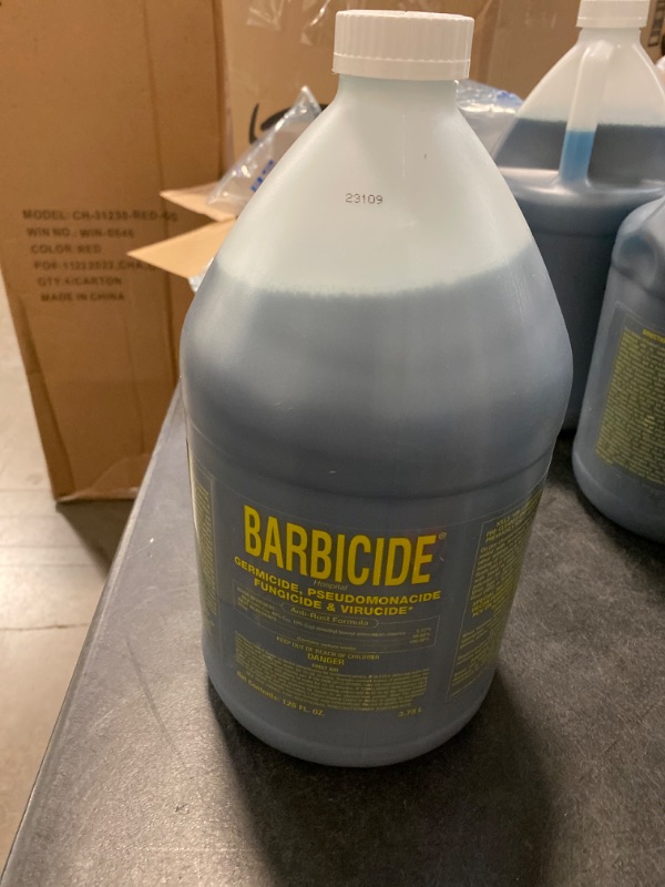Photo 2 of Barbicide Disinfectant Liquid Gallon 128oz
